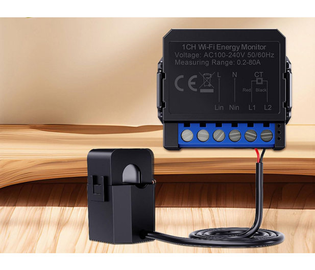 Avatto Inteligentny dwukierunkowy licznik energii  ZigBee ZWPM16-1 - 1510615 - zdjęcie 5